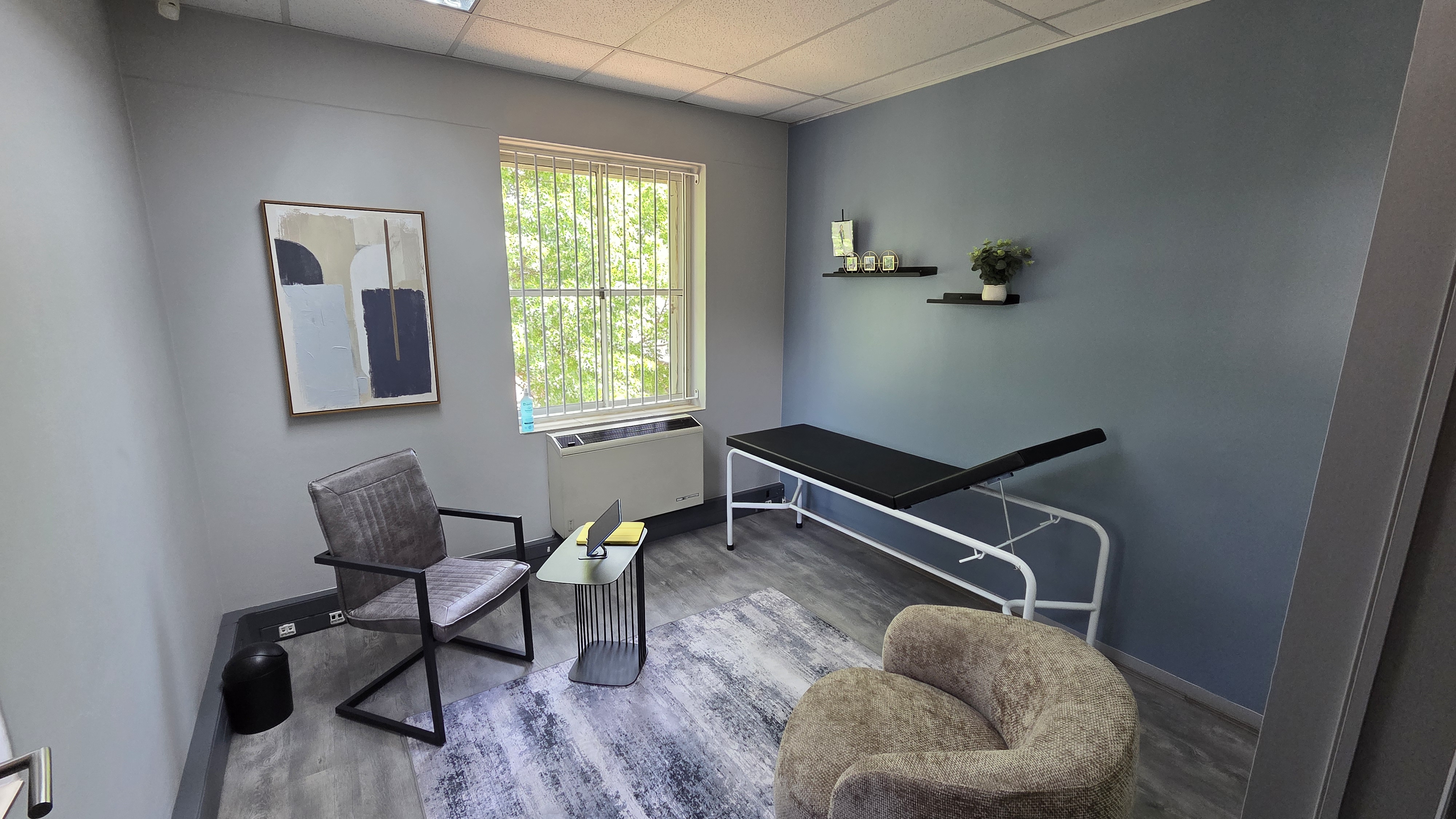 Private consultation suite at SOAR Health Centre